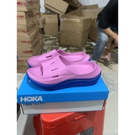 2023New HOKA ONEONE ORDA RECOVERY SLIDE 3 Pink Blue Sports Slippers Sandal