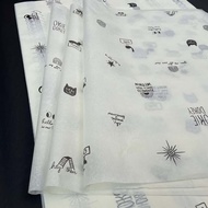 Seychelles Logo Printed Clothing Gift Flower Packaging Paper Wine Red Apparel Printing Paper Pear Gi