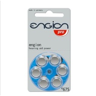 🇲🇾 Ready Stock NEW 6psc engion hearing aid battery  e675 A675 Size 675 S675 P675 PR44 E675 675D Siem