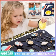 Wooden Solar System For Kids Space Planetary Construction 8 Planets Kit Science Educational Toys