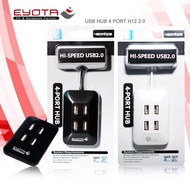 Usb Hub Eyota H12 - 4 Usb 2.0 Ports / Usb Hub 4 Port Eyota