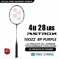 YY ASTROX 100ZZ BP 4U Full Carbon Single Badminton Racket 26-30Lbs Suitable For Professional Players