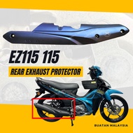 EZ115 REAR EXHAUST PROTECTOR - YAMAHA EZ 115 EX PIPE COVER TEPI EKZOS PENUTUP BELAKANG MUFFLER PROTE