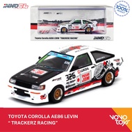 A2158 Inno 1/64 Toyota Corolla AE86 Levin "TRACEKERZ RACING" Inno64