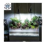 [Hoàn Tiền 10%] Đèn Led Kẹp XIMA Cho Bể Thủy Sinh Và Bể Bán Cạn 40W Trắng và RGB