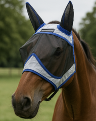 Horse face mask, breathable horse head mask, horse eye mask, mosquito and fly bite proof, horse face