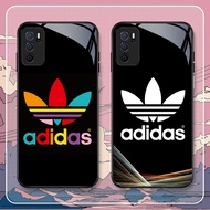 YA-2 adidas HD Softcase Glossy Glass for OPPO A16 A16S A54S A95 A74 F19 F19S Reno 6 Lite