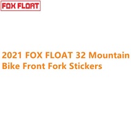 2021 FOX FLOAT 32 Mountain Bike Front Fork Stickers Bicycle Fox32 XC Front Fork Decals MTB Bike Deca