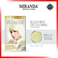 Miranda Rose Purple + Ash Blonde + Bleaching 30ml BPOM Cat Rambut Pewarna Rambut Permanen Cat Rambut