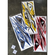 Honda RS150 RS150R (13) 2022 Body Sticker Stiker - Stripe Strike RS150 V1 V2