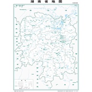 2026 Hunan Province Map Vector HD Electronic Version Water System Map Traffic Map CDR/AI/JPG Source 