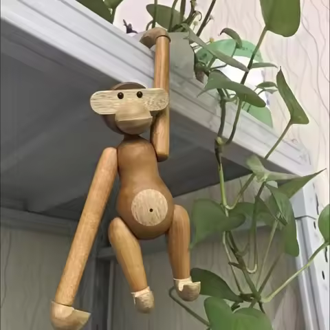 Gibbon home wooden craft swooden crafts