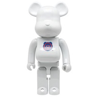 bearbrick 1000% white chrome 20th anniversary