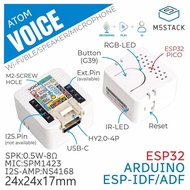 M5Stack Official ATOM Voice Programmable AI Smart Speaker with Built-in ESP32 Bluetooth WiFi Interne