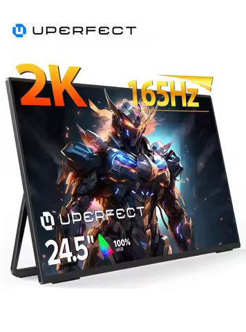 UPERFECT UMax 24 2K Desktop Monitor 24.5" 165Hz Wall Mounted IPS Display 2560x1440 HDR Freesync Gami