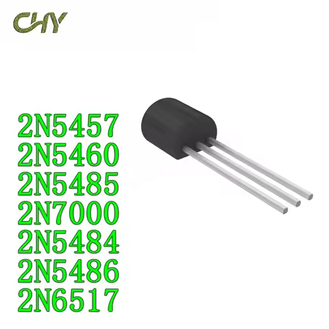 20pcs 2N5457 5457 TO-92 2N5457 2N5460 2N5485 2N7000 2N5484 2N5486 2N6517 Transistor General Purpose 