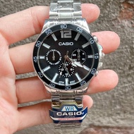 DD Watch !!New นาฬิกาข้อมือผู้ชาย นาฬิกาผู้ชายCasio นาฬิกาข้อมือ นาฬิกาคาสิโอCasio รุ่นใหม่ เรียบหรู สวยดูดี เลสหนา สายสแตนเลส