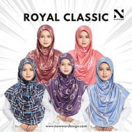 Nawwar Design - Tudung Sarung Zorro Royal Classic [ Size L/XL/XXL ]