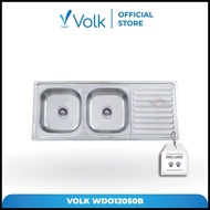 Bebas Ongkir! Volk Camelia Wdo12050B Bak Cuci Piring / Kitchen Sink