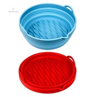 Foldable Silicone Air Fryer Liners, Non-Stick Air Fryer Liners