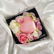 浪漫滿心─粉紅蛋糕香皂禮盒