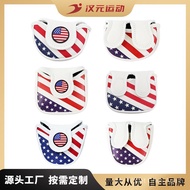 E-commerce Golf Club Cover pu Club Head Cover Ball Head Protective Cover Putter Cap Cover 8TK3