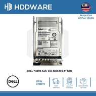 DELL 7.68TB SAS 24G BiCS RI 2.5" SSD // 0YM0T1 // SDFUS83DHB02T // KPM6XRUG7T68