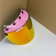 Visor Helmet VISOR MHR MS88 NS88 3 BUTTON SIANG MALAM 2 TONE BLACK LIGHT SMOKE DARK SMOKE