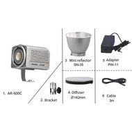 NiceFoto AR-600C Portable RGB Video Light 50W Photography LED Fill 2700K-6500K COB Studio 18 Lightin