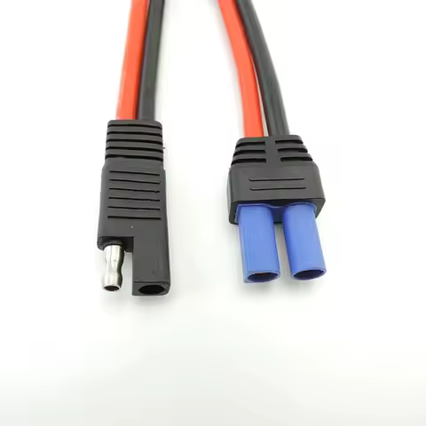 10AWG Copper Thick For SAE power Adapter connector Cable SAE Plug Wire To EC5 Female Power Cord Batt