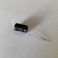 2pcs Solid capacitor 25V470UF SIZE:7*12mm Computer motherboard capacitor 470UF25V