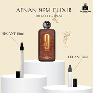 [DECANT] Afnan 9pm Elixir Edp 5ml & 10ml Tester perfume