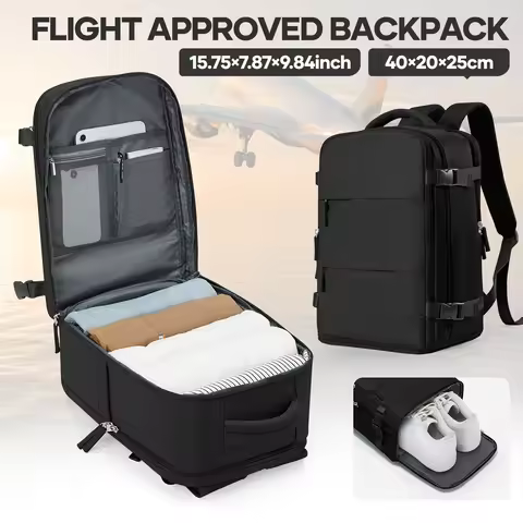 Ryanair Travel Backpack 40x20x25 Short Distance Men Backpack, Cabin 40x30x20 Backpack, Student Backa