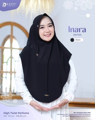 Hijab instan INARA by Daffi berlogo daffi warna gold