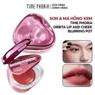 Time Phoria Son & Má Hồng Kem Đa Năng Time Phoria Orbita Lip And Cheek Blurring Pot 4g