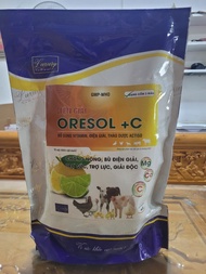 Điện giải Oresol  C đạng cốm thanh mát giải nhiệt mùa hè cho thú cưng gsgc