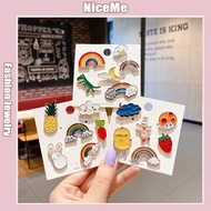 New Personality Brooch Ladies Pin Metal Pin Tudung Cartoon Accessories Brooch Badge Shirt Accessorie
