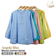 Angela Jumbo Plain Blouse for Women 4L-6L RM A025 - Ilalang Store