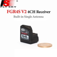 FLYSKY FGr4S 4CH 2.4G Built-in Single Antenna Bidirectional PWM/PPM/IBUS Output Receiver For FS-FG4 