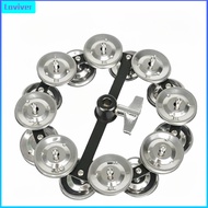 Double Layer Cymbal Stainless Steel Effect Bell Drum Accessories Cymbal Stack for Percussion Kit