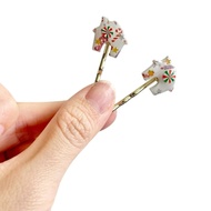 Cookies & Charm Gingerbread House Hair Pin