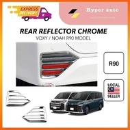 Toyota Noah Voxy R90 2022 rear reflector chrome trim cover exterior accessories