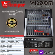 POWER MIXER WISDOM PW880 USB BLUETOOH WISDOM PW 880 PW-880 8 CHANNEL