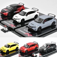 HOBBY JAPAN 1: 64 Honda CIVIC CIVIC FL5 TYPE R Alloy Car Model HJ with Engine Accessories Various Op