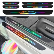 9 Pcs For Hyundai Elantra XD/MD/AD 2002-2024 Laser Car Door Sill Strips Protector Rear Bumper Protec