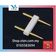 6mm 2 pin Copper Connector For 2835 5050 3014 LED Strip Light Pin Connector Strip Light Connector Pi