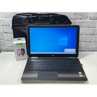 Second-Hand Notebook HP Pavilion 15-AU024TX I7 Gen6 M.2 128gb+HHD 1TB Ram 8gb NVIDIA GeForce 940MX 4