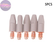 HabitatPort 5PCS 24KD New Coating Protection Nozzle 0.8/1.0/1.2mm MIG Torch Contact Nozzle Of 24KD M