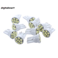 10X T10 194 168 Lamp Bulb 8 LED White For Car