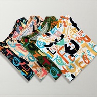 Abstract Print (New July 25, 2025) - Tshirt and Pajamas for Adult